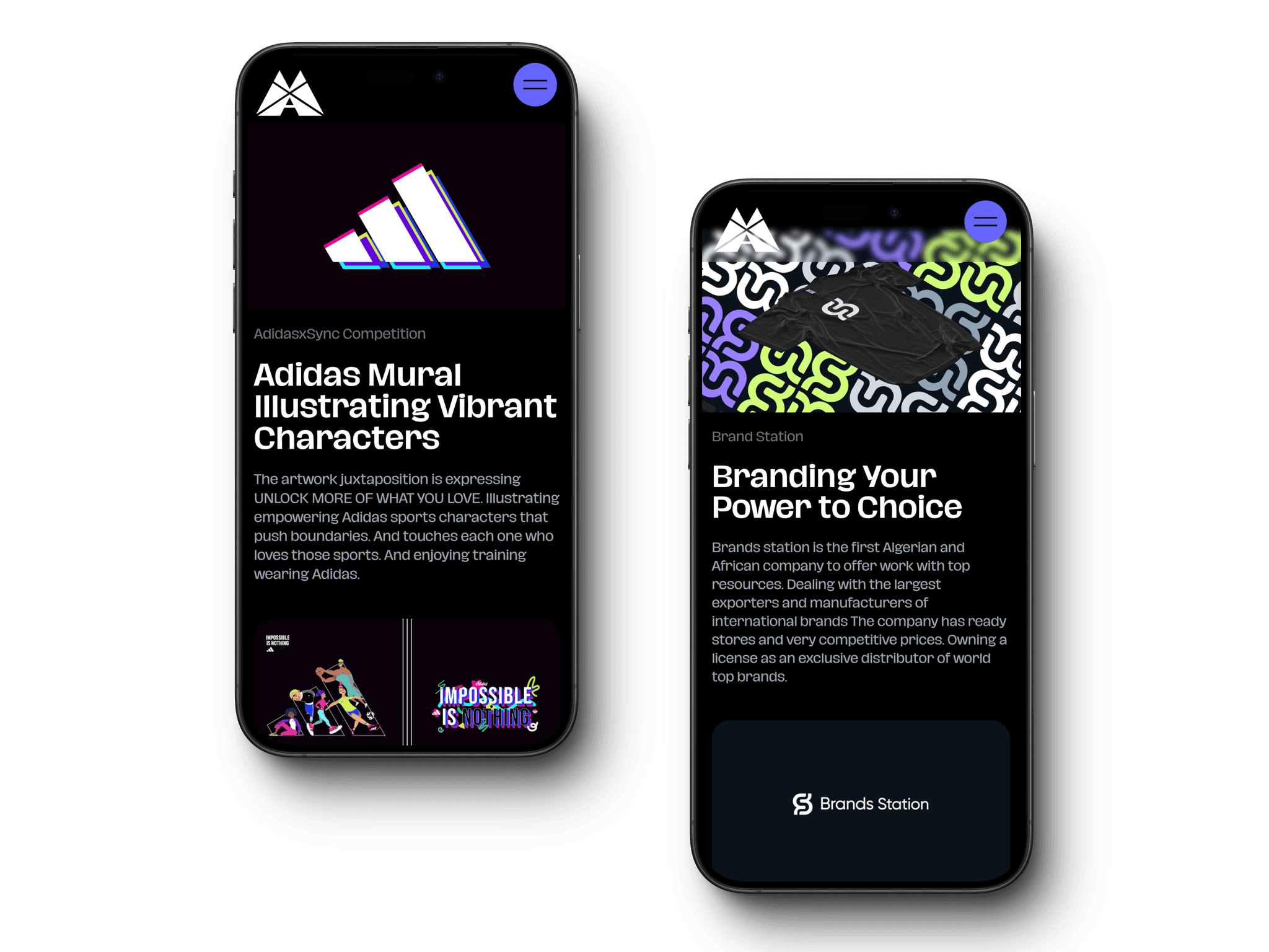 Work Page Mobile Version