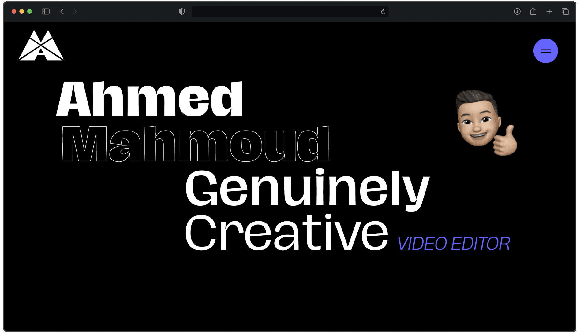 Homepage Desktop Version