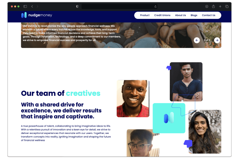 Featured About Us Page